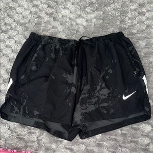 Nike Black Splatter Design Shorts